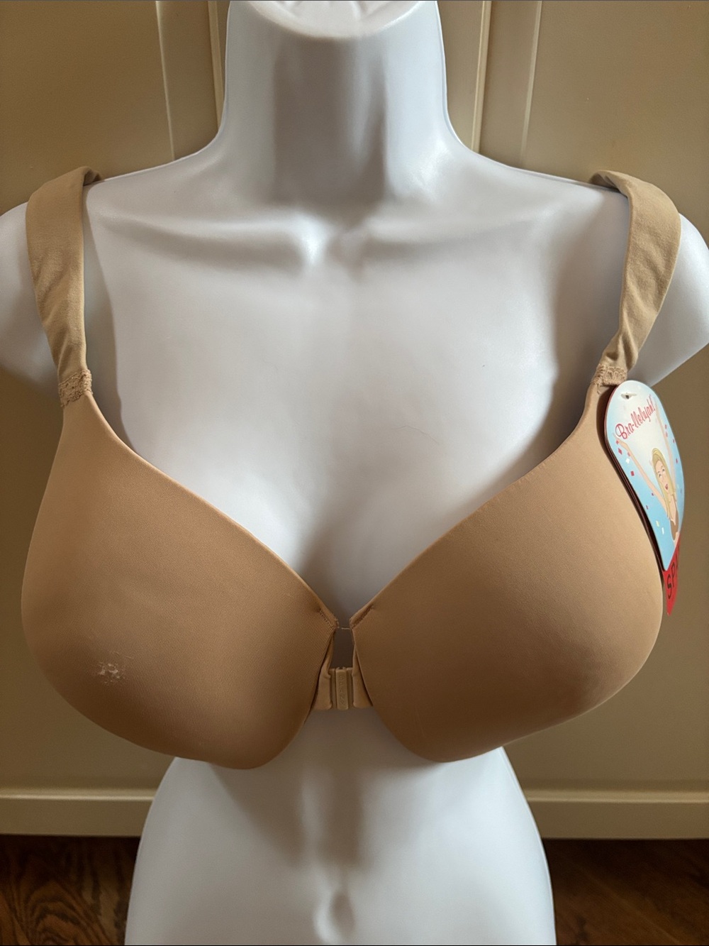SPANX Bra-llelujah! NudeMolded Front Closure Bra with Racerback Everyday Support